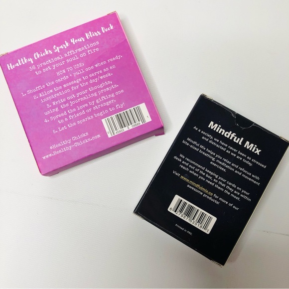 Bundle (2) Healthy Chicks Positive Affirmation Cards & Mindful Mix Cards - Picture 4 of 6